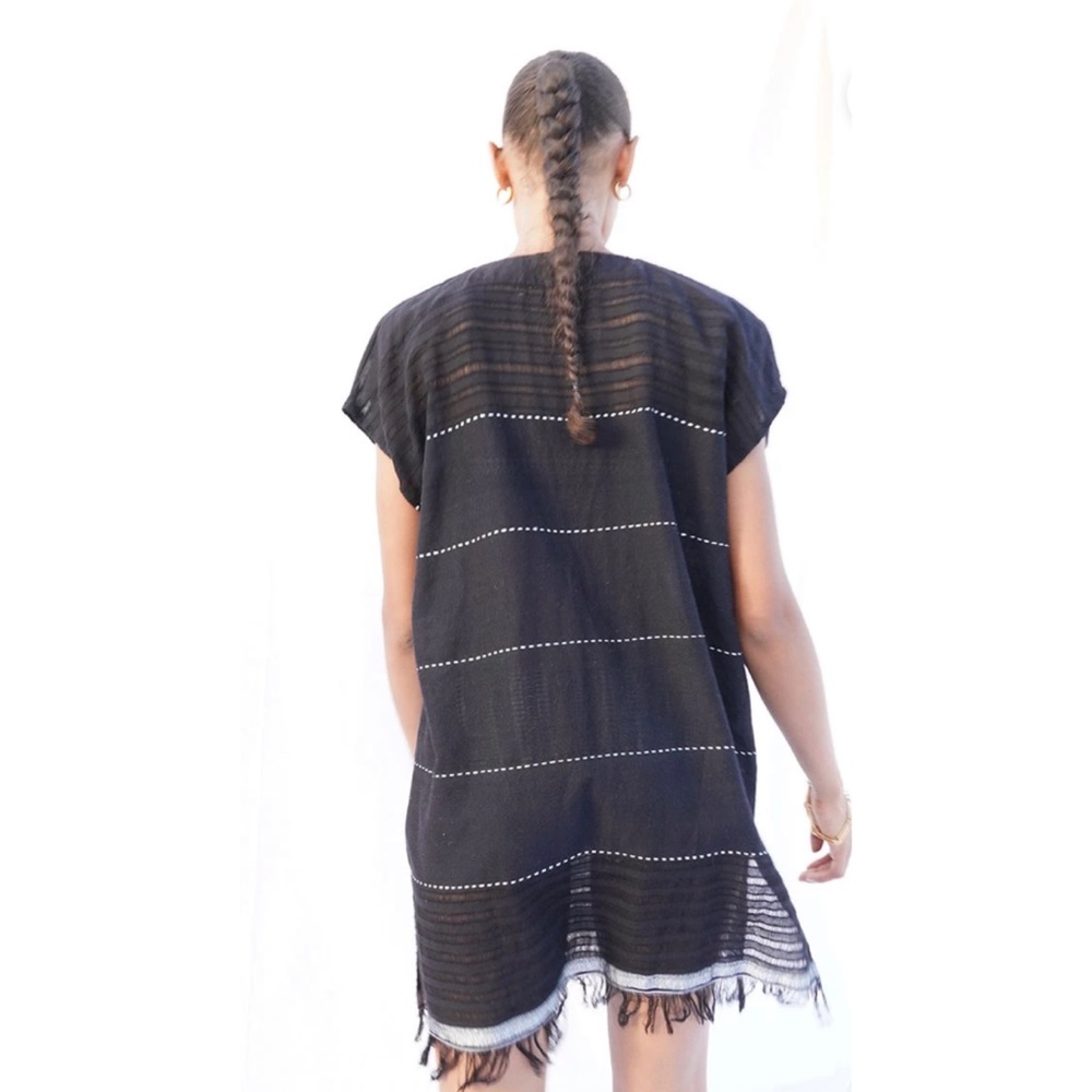 LEMLEM by Liya Kebede Tikuri Tunic Kaftan Dress XS - Picture 4 of 11